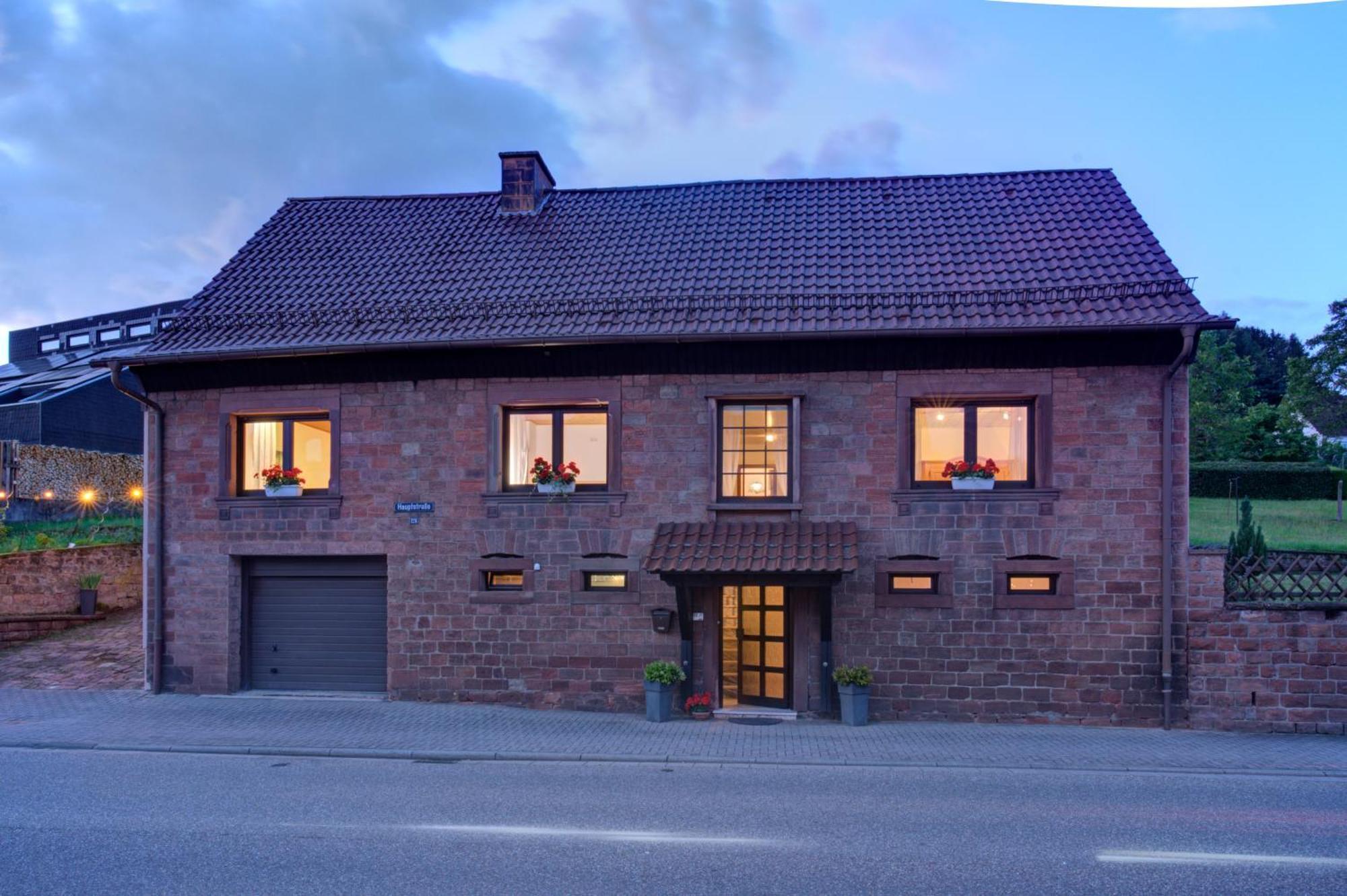 Ferienhaus Storchenblick Bann Buitenkant foto