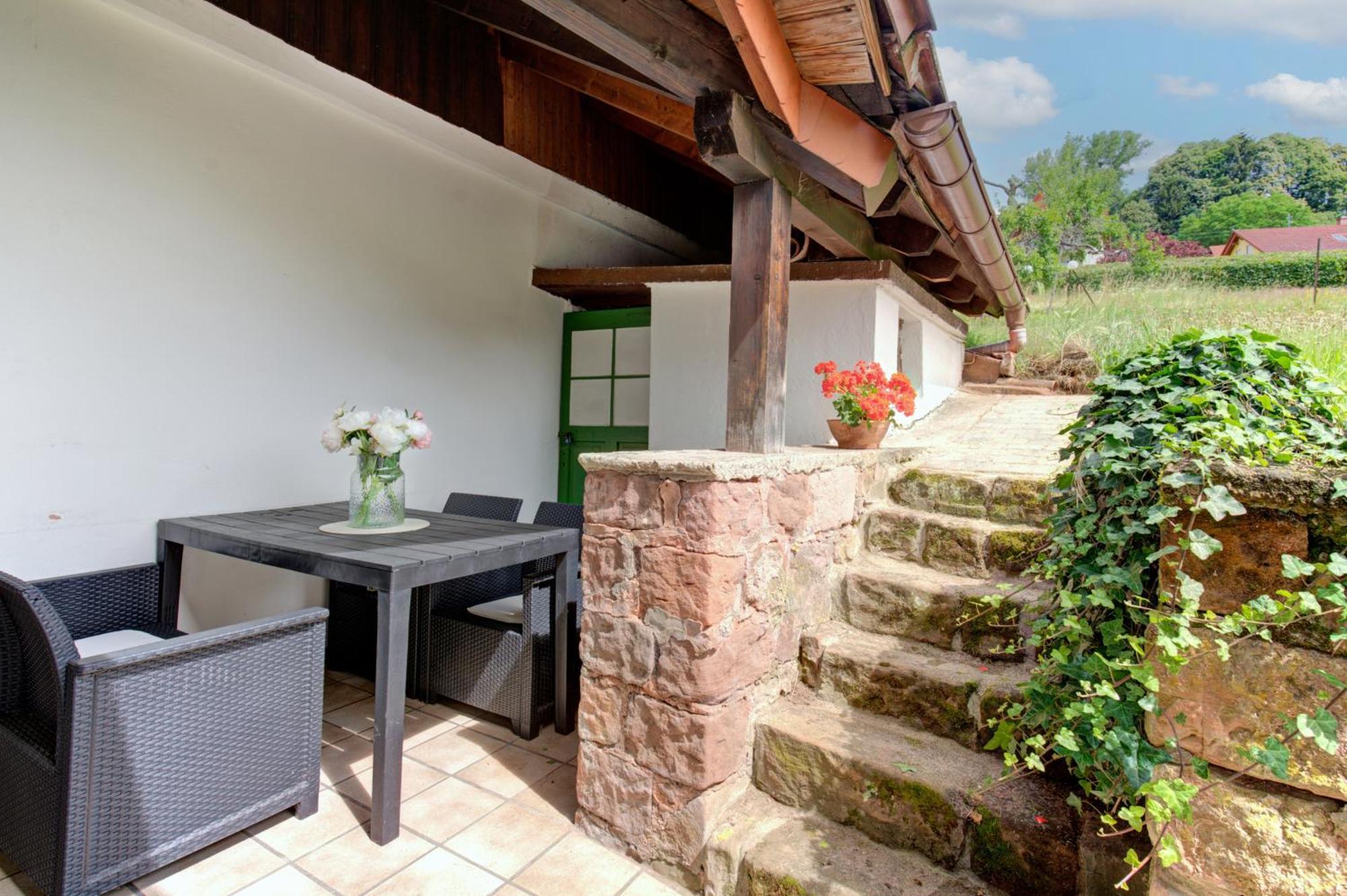 Ferienhaus Storchenblick Bann Buitenkant foto