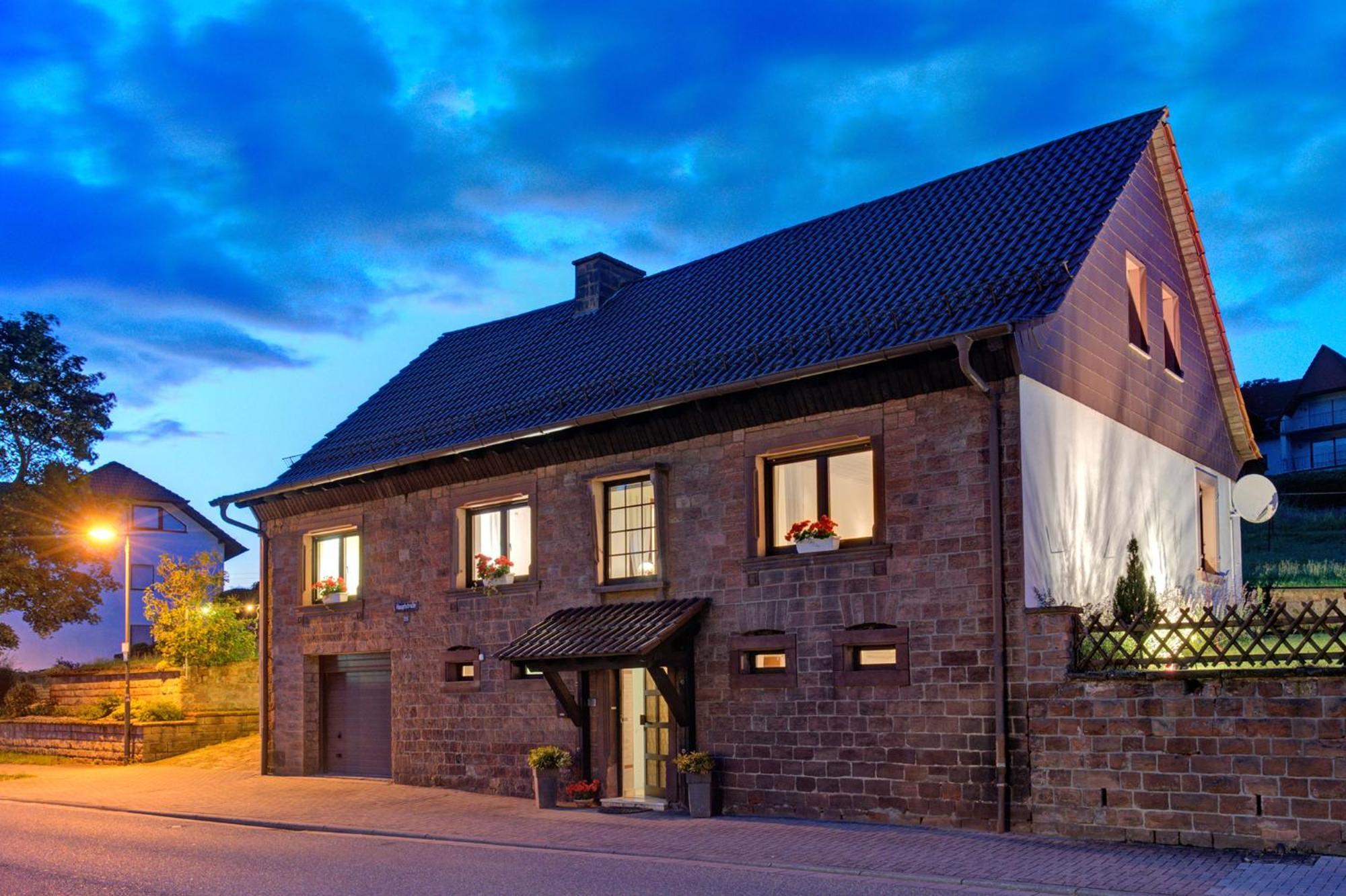 Ferienhaus Storchenblick Bann Buitenkant foto
