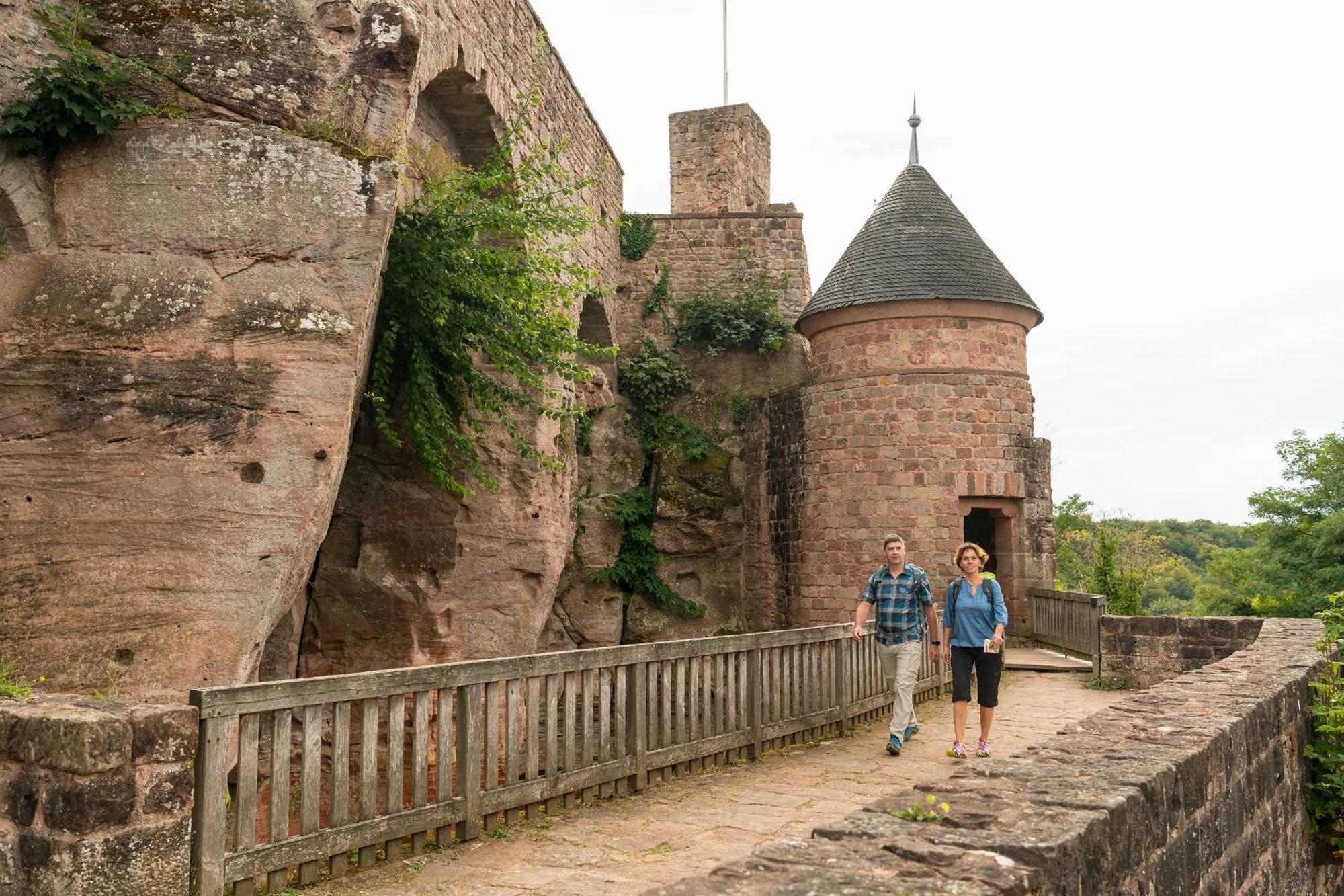 Ferienhaus Storchenblick Bann Buitenkant foto